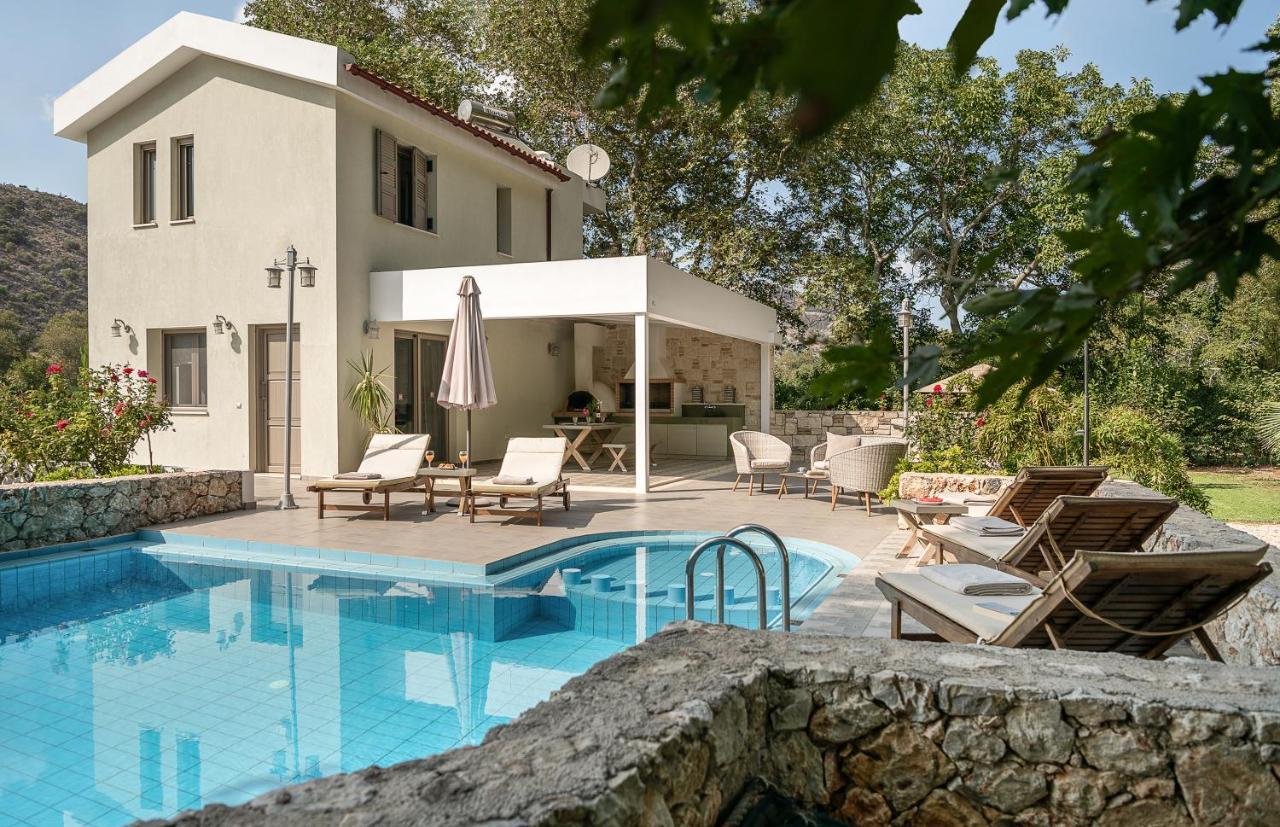 Villa Nature, Heated Pool Kalyves Esterno foto