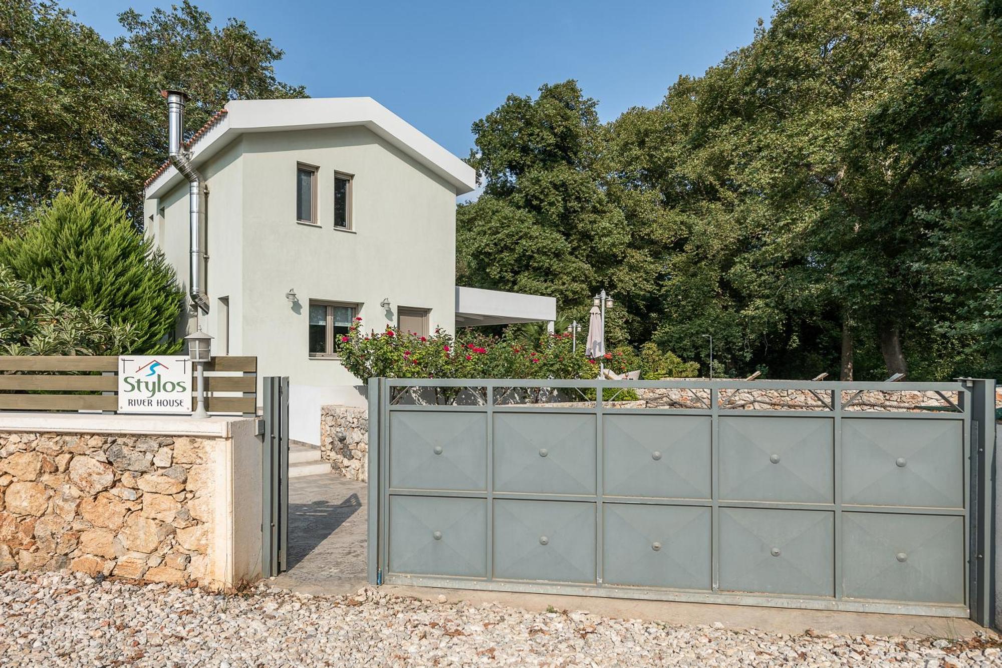 Villa Nature, Heated Pool Kalyves Esterno foto