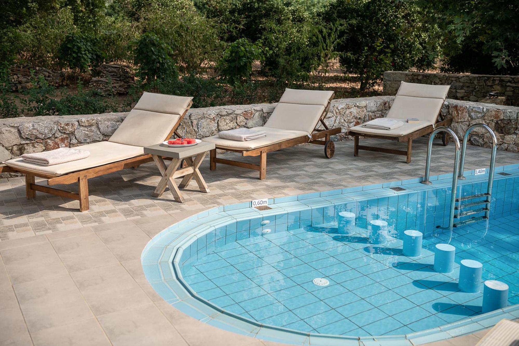 Villa Nature, Heated Pool Kalyves Esterno foto