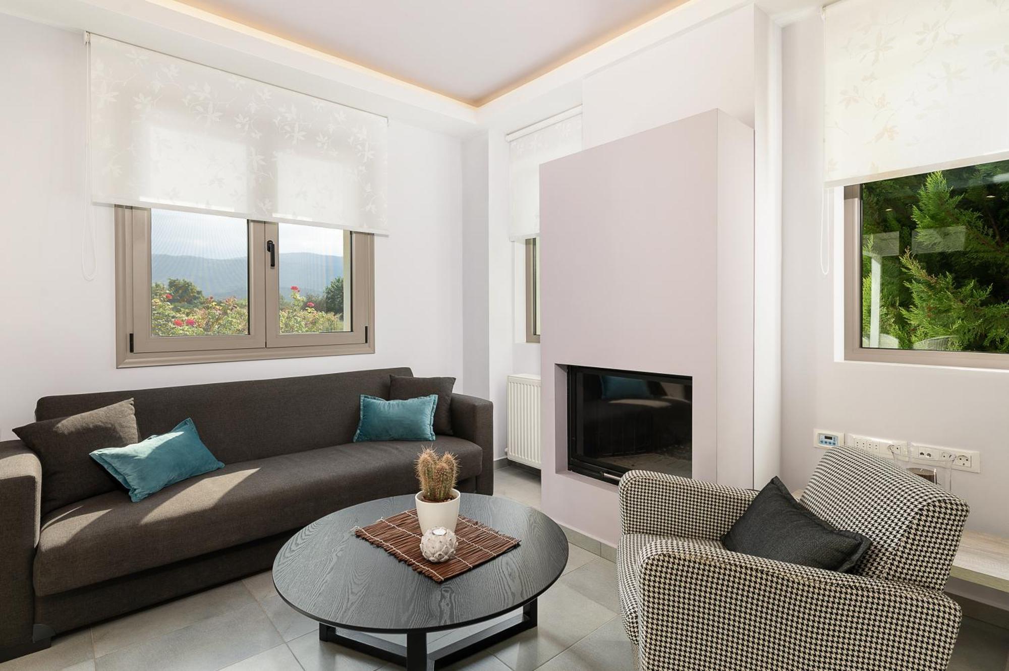 Villa Nature, Heated Pool Kalyves Esterno foto